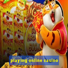 playing online casino