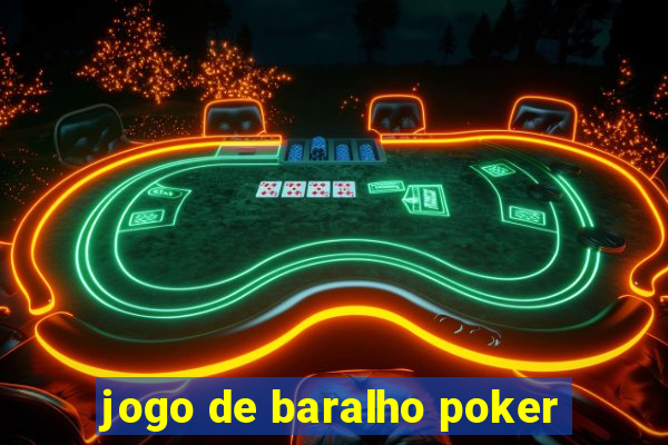 jogo de baralho poker