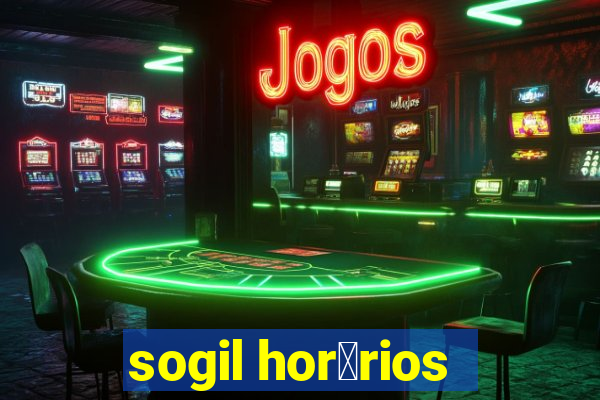 sogil hor谩rios