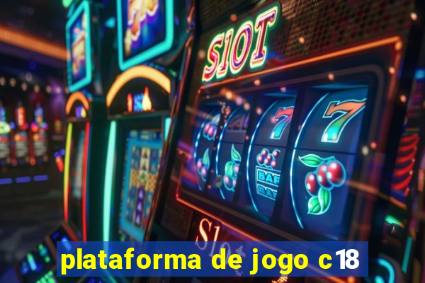 plataforma de jogo c18