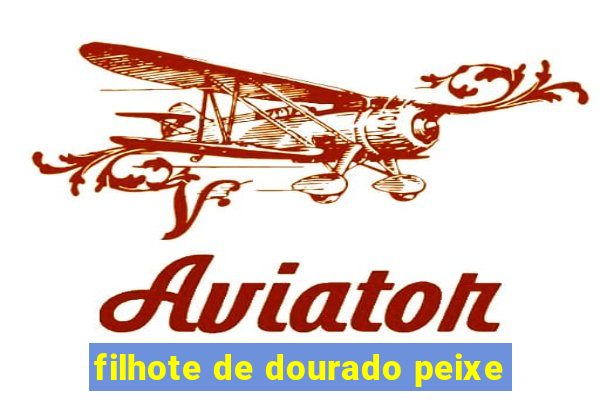 filhote de dourado peixe