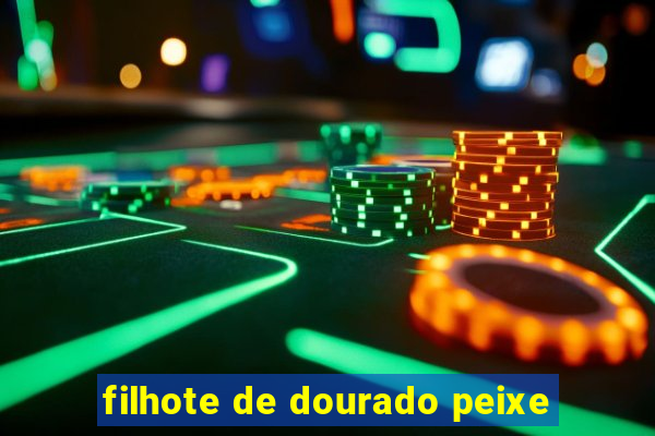 filhote de dourado peixe