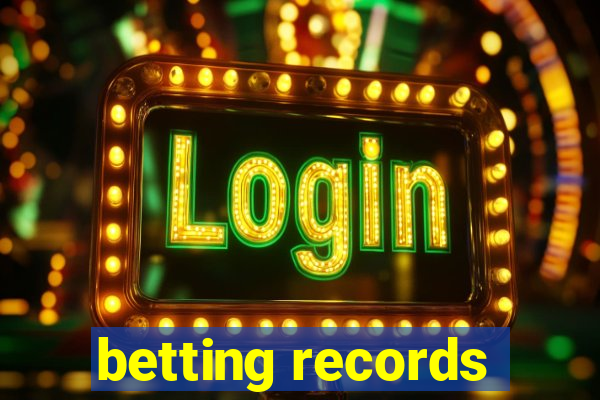 betting records