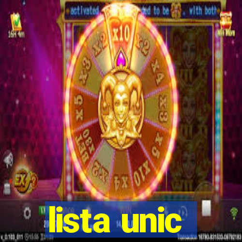 lista unic