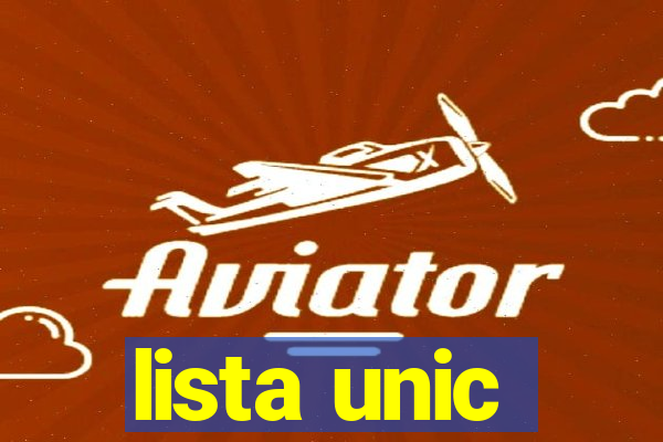 lista unic