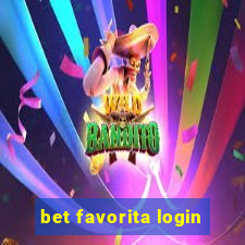 bet favorita login