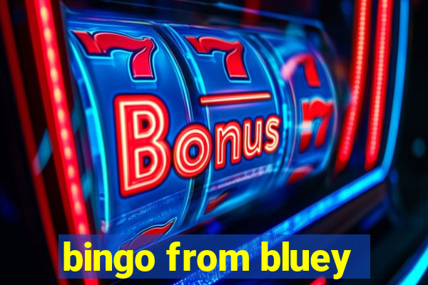 bingo from bluey