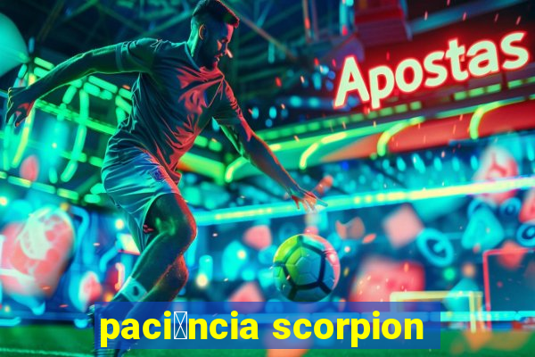 paci锚ncia scorpion