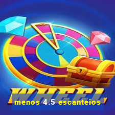 menos 4.5 escanteios