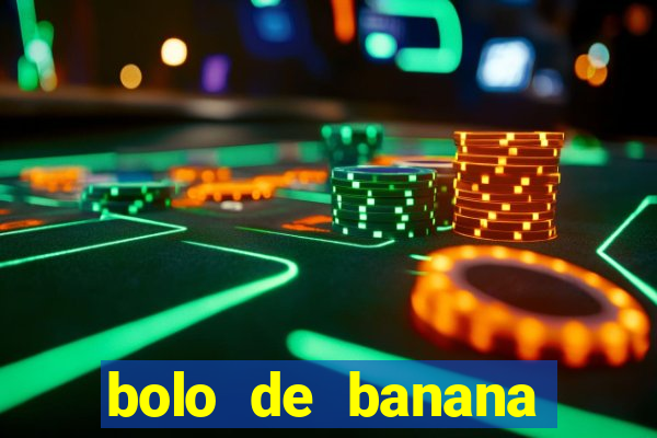 bolo de banana menino prendado