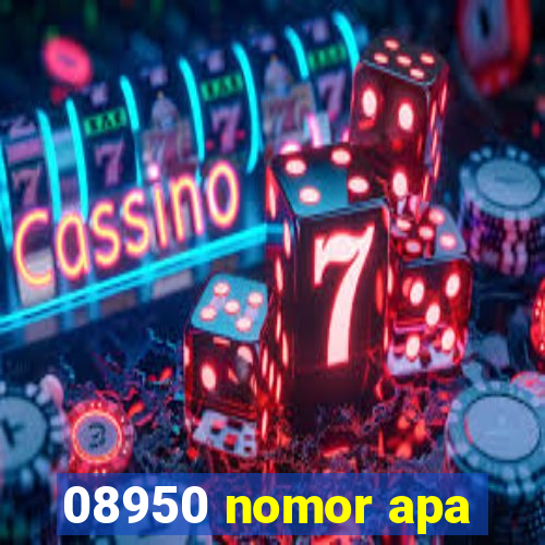 08950 nomor apa