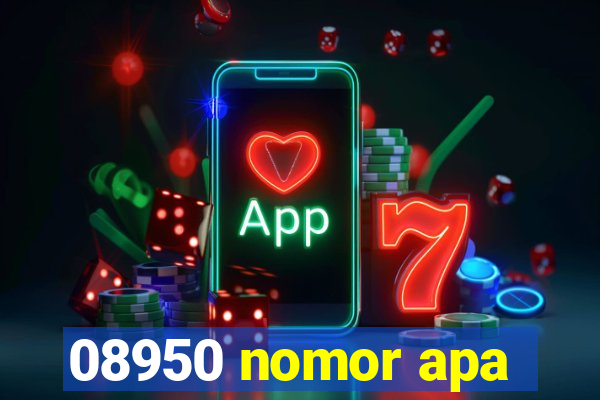 08950 nomor apa