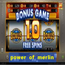 power of merlin megaways slot