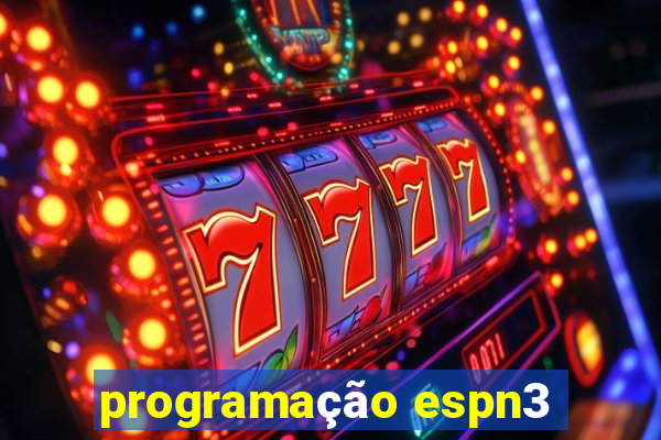 programação espn3