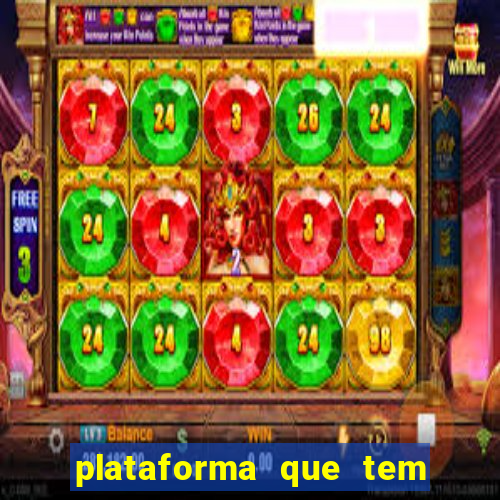 plataforma que tem o fortune tiger