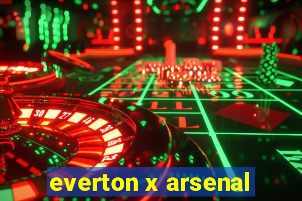 everton x arsenal