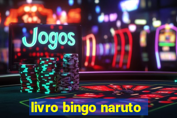 livro bingo naruto