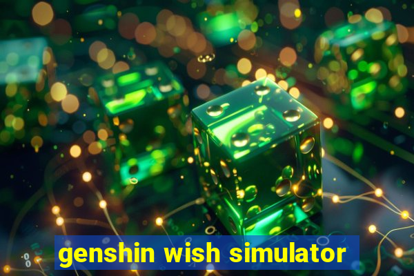 genshin wish simulator