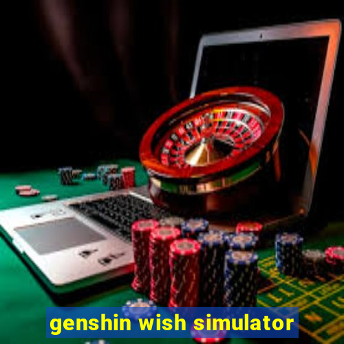 genshin wish simulator