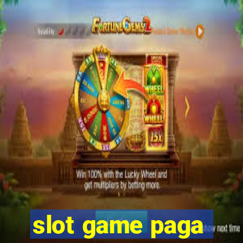 slot game paga