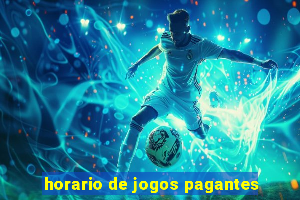 horario de jogos pagantes