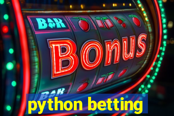 python betting