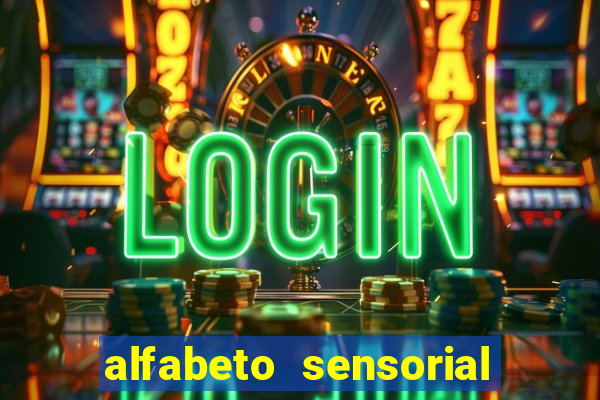 alfabeto sensorial para imprimir