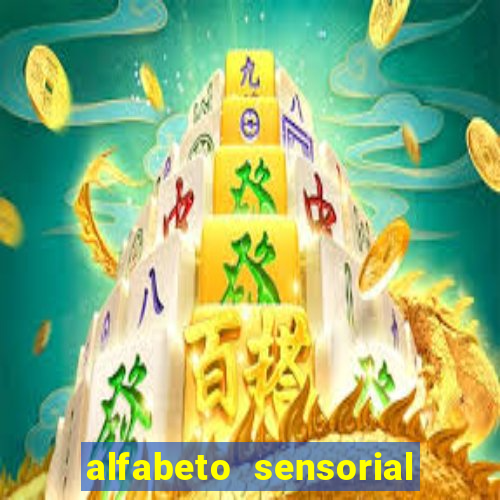 alfabeto sensorial para imprimir