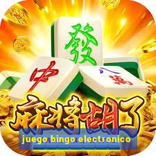 juego bingo electronico