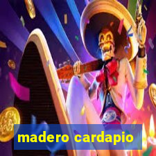 madero cardapio