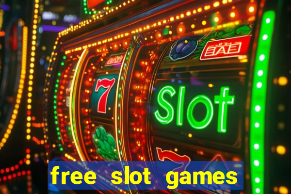 free slot games real money