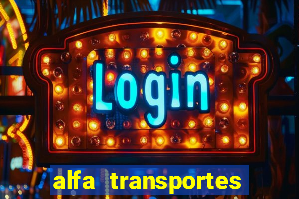 alfa transportes novo hamburgo