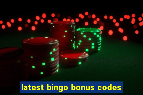 latest bingo bonus codes