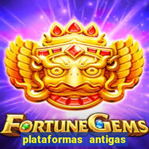 plataformas antigas de jogos