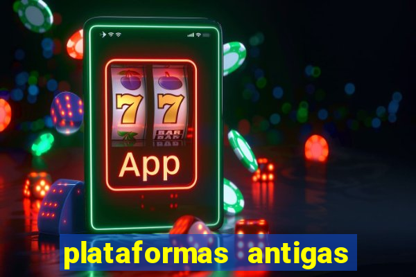 plataformas antigas de jogos