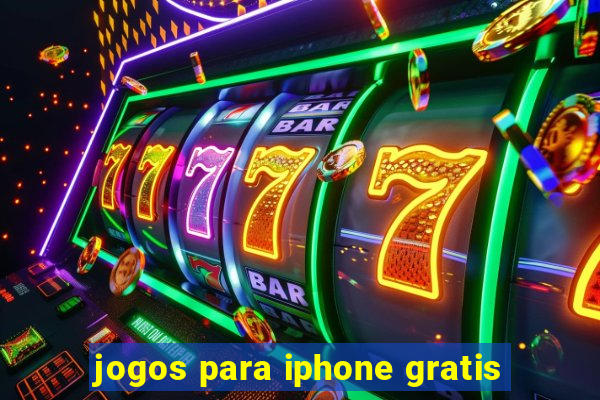 jogos para iphone gratis