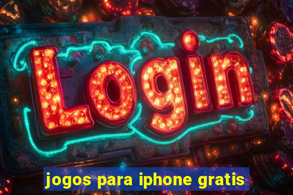 jogos para iphone gratis