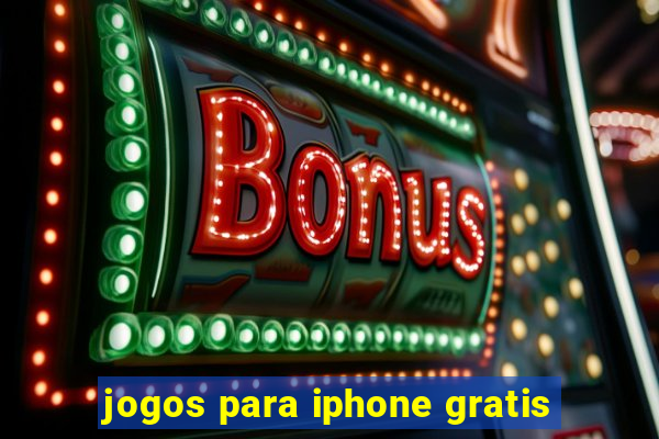 jogos para iphone gratis