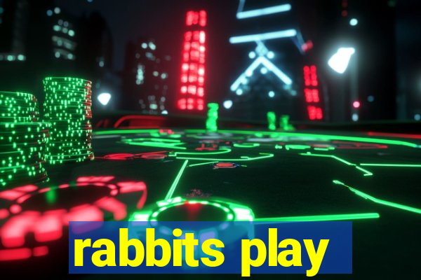 rabbits play