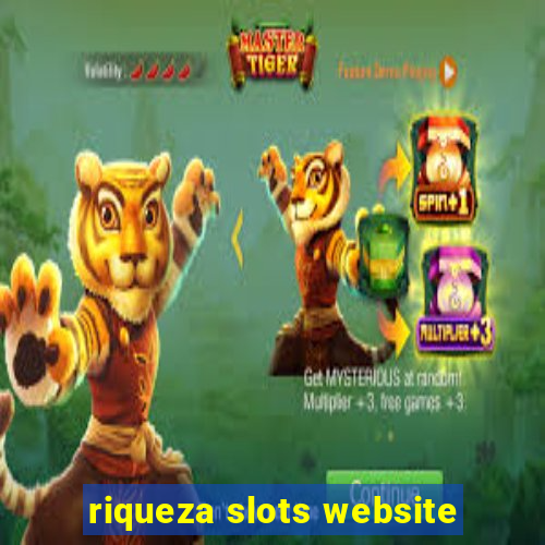 riqueza slots website