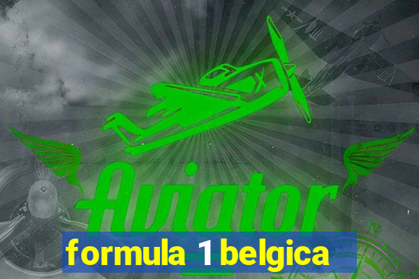 formula 1 belgica