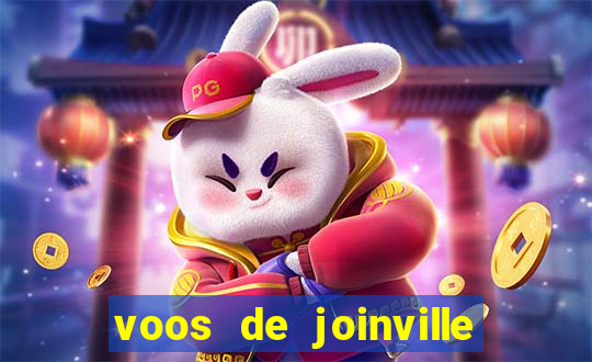 voos de joinville e são paulo