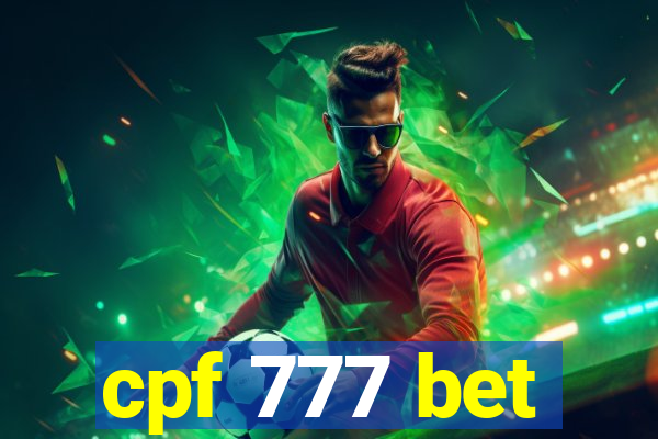 cpf 777 bet