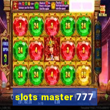 slots master 777