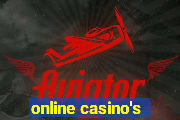 online casino's