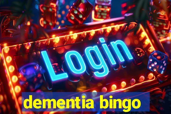 dementia bingo