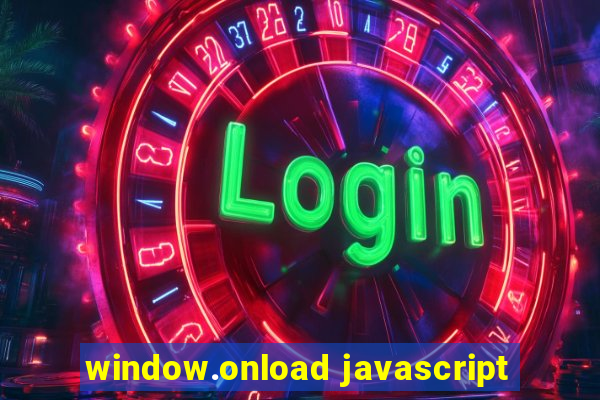 window.onload javascript