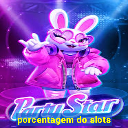 porcentagem do slots