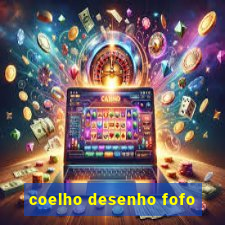 coelho desenho fofo