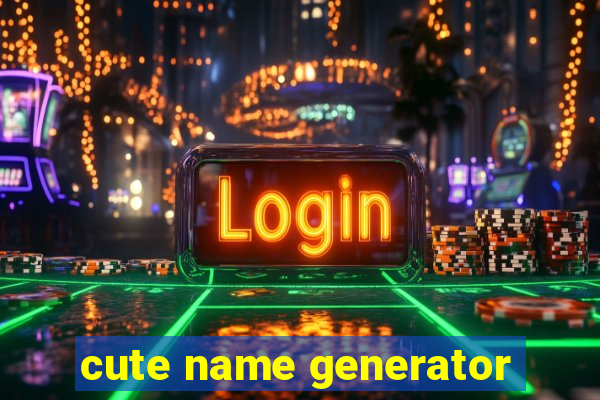 cute name generator